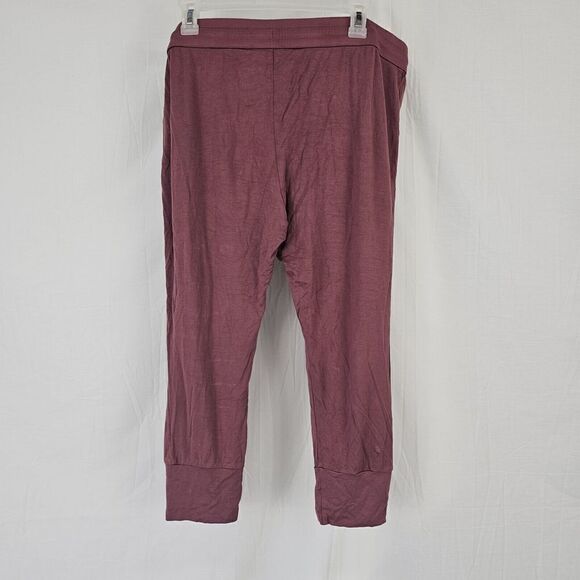 Kate Quinn Women's Size XL Mauve Pink Bamboo Capri Crop - Picture 5 of 5